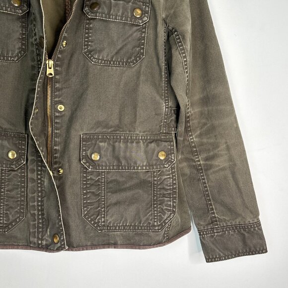 J. Crew Green Military Utility Grunge Jacket Women's Size Small D106 - Picture 11 of 16